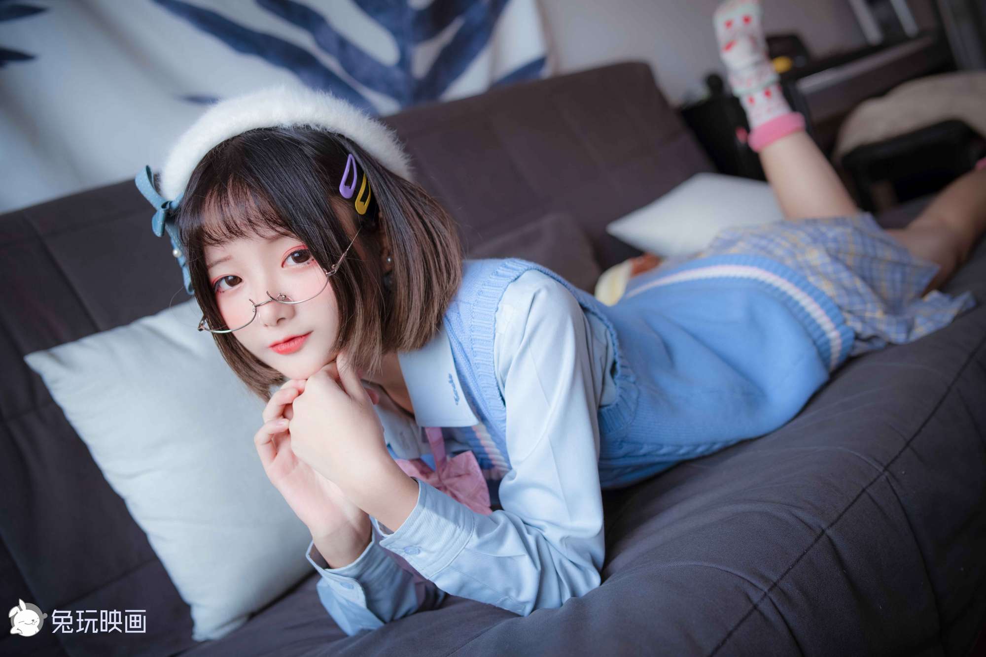 [兔玩映画]B95.007穹妹、麻衣和制服插图5